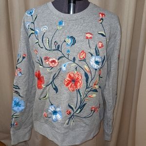 Embroidered sweatshirt by Driftwood